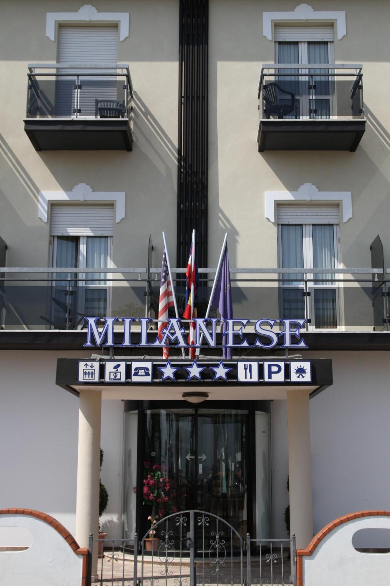 Hotel Milanese Rimini Dış mekan fotoğraf