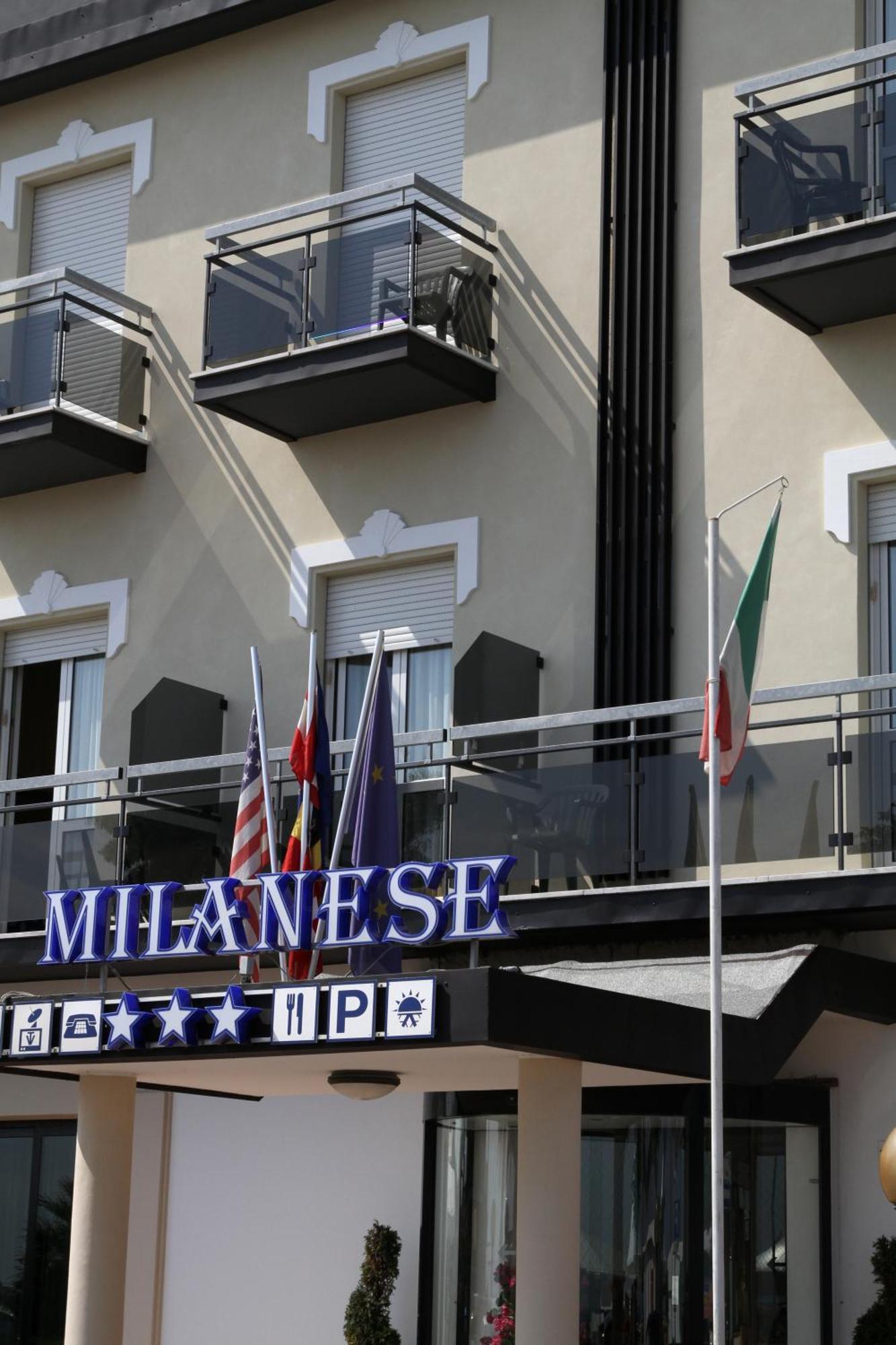 Hotel Milanese Rimini Dış mekan fotoğraf